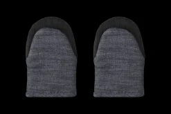 Mini Oven Mitts 8" in Noir, Set of 2