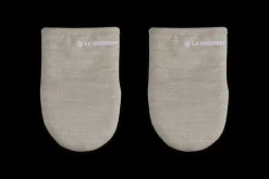 Mini Oven Mitts 8" in Sable, Set of 2