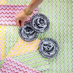 Mini Plate With Hand Painted Designs