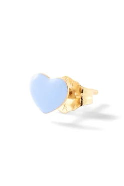 Mini Puffy Heart Stud