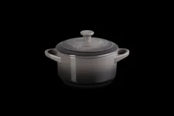 Mini Round Cocotte in Oyster