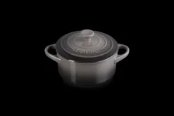 Mini Round Cocotte in Oyster