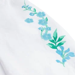 minnow x Fanm Mon Women's Coconut Grove White Long Sleeve Dress