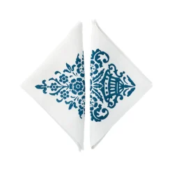 Mirandola Napkins in Blue, Set of Four