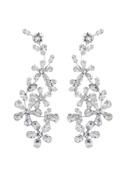 Mirella Earrings in Crystal