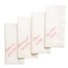 Miss Manners Dinner Napkins, Set of 4