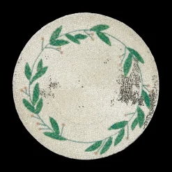 Mistletoe Hand Beaded Placemat