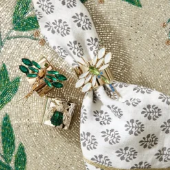 Mistletoe Hand Beaded Placemat