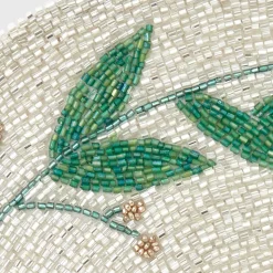 Mistletoe Hand Beaded Placemat