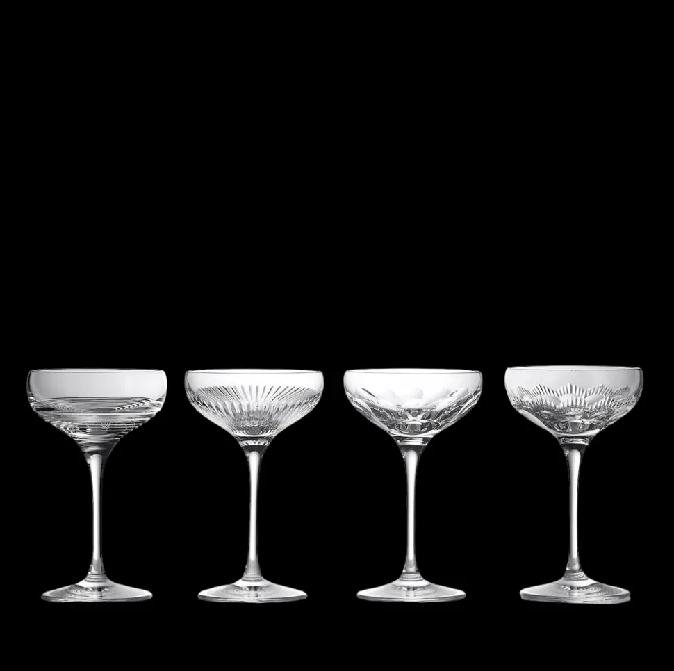 Mixology Coupe 4floz, Mixed Set of 4