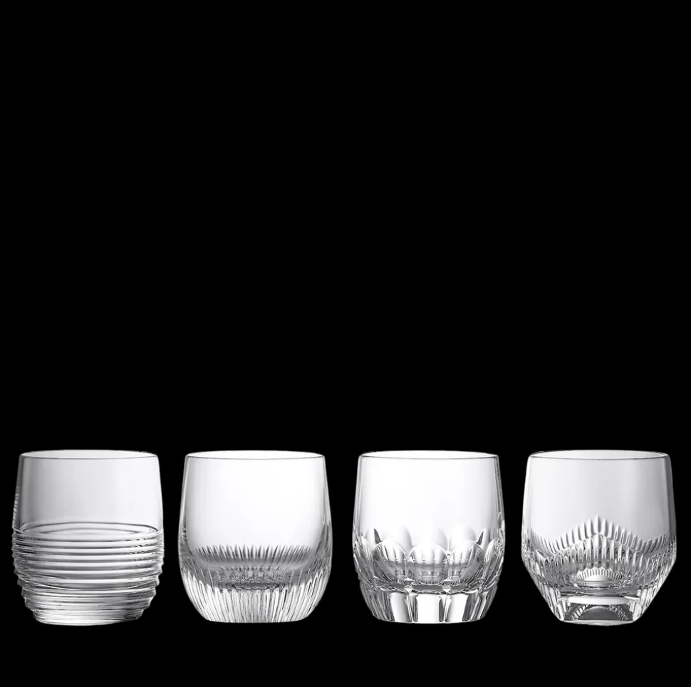 Mixology Tumbler 255 ml 8.5 fl oz, Mixed Set of 4