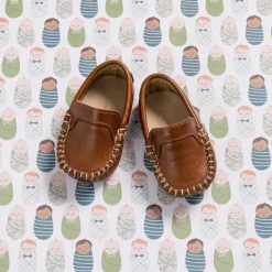 Moccasin for Baby Natural Brown