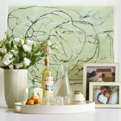 Modern Shagreen Cocktail Tray