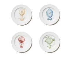 Mongolfiere Single Plates Collection, Set of 4