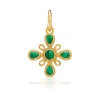 Monique Gem Pendant in Malachite
