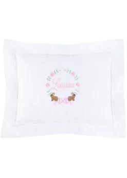 Monogram Boudoir Pillow