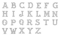 Monogram Nouveau Tissue Box in White on White