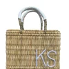 Monogram Structured Weave Bag