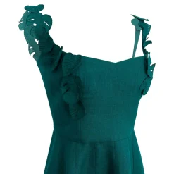 Monstera Dress Calf Length