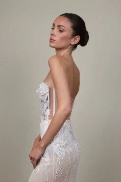 Monstera Eclipse Bustier Gown