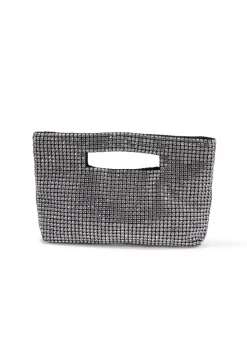 Montauk Long Clutch in Silver