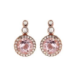Morganite Earrings