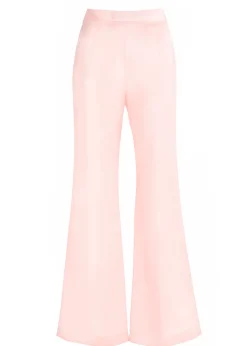 Morganite Faille Cropped Tuxedo Trouser