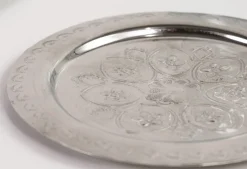 Moroccan Berber Silver Coasters, Set of 4