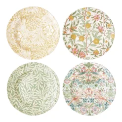 Morris & Co. 9" Plates, Set of 4