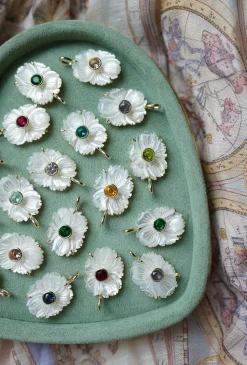 Mother Of Pearl Month Charm