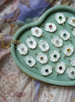 Mother Of Pearl Month Charm