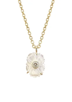 Mother Of Pearl Month Charm