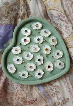 Mother Of Pearl Month Charm