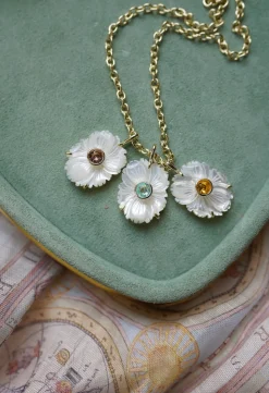 Mother Of Pearl Month Charm