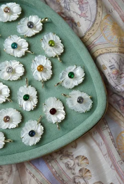 Mother Of Pearl Month Charm