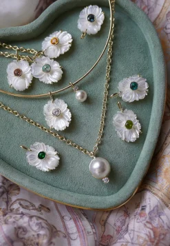 Mother Of Pearl Month Charm