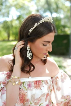 Mother-Of-Pearl Chinoiserie Crown