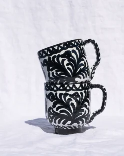 Mug With Hand Painted Designs