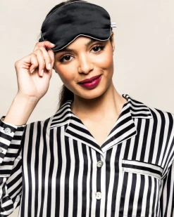 Mulberry Black Silk Sleep Mask