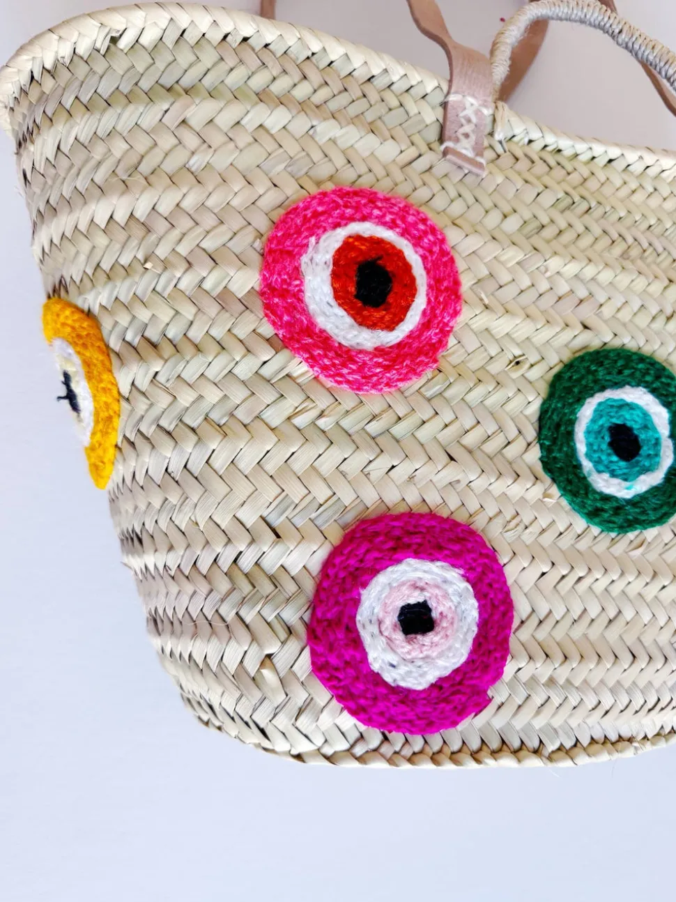 Multi Color Evil Eye Tote