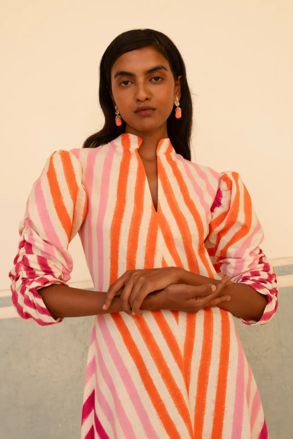 Multicolor Illusion Dress