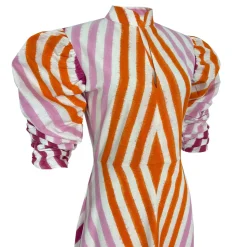 Multicolor Illusion Dress