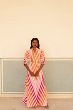 Multicolor Illusion Dress