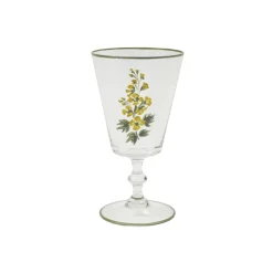 Murano Primrose Hand-Painted Water Glass