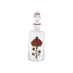 Murano Thistle Hand-Painted Garofalo Bottle