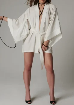 Muse Kimono in Ivory