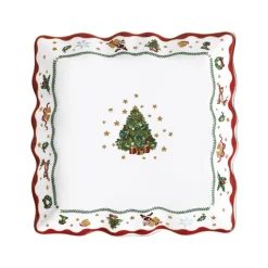 My Noel 9" Lace Square Tray