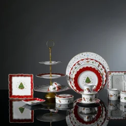 My Noel 7" Lace Square Tray