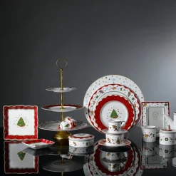 My Noel 4" Lace Square Tray