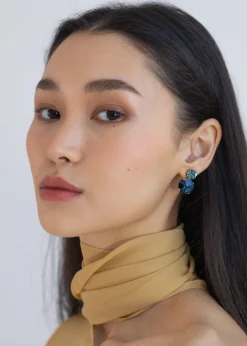 Myrla Earrings in Lagoon